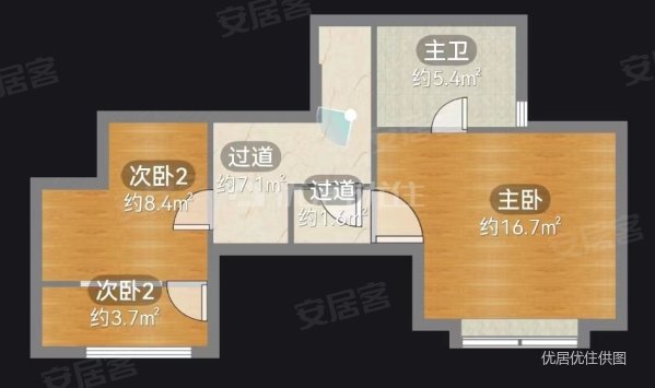 禹洲雍锦府(一期)4室2厅2卫138㎡南156万