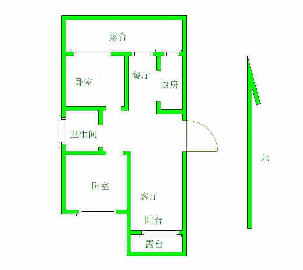 488可谈香格丽苑电梯房送前后大露台送家具家电