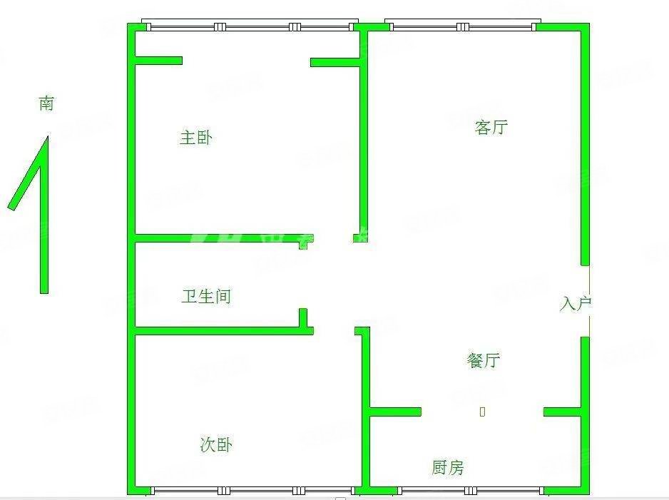 九十平米户型图图片