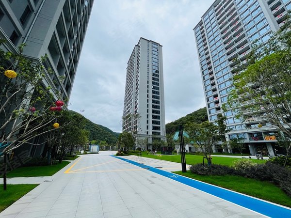 杭州富阳银湖九龙仓雍景山(公寓住宅)九龙仓雍景山边套3房2卫 采光好
