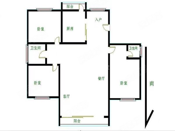 梧桐花园精装125平大三房部分家私一楼带花园