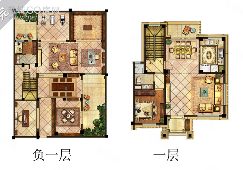 碧桂园凤凰城(别墅)6室4厅4卫468㎡南北645万