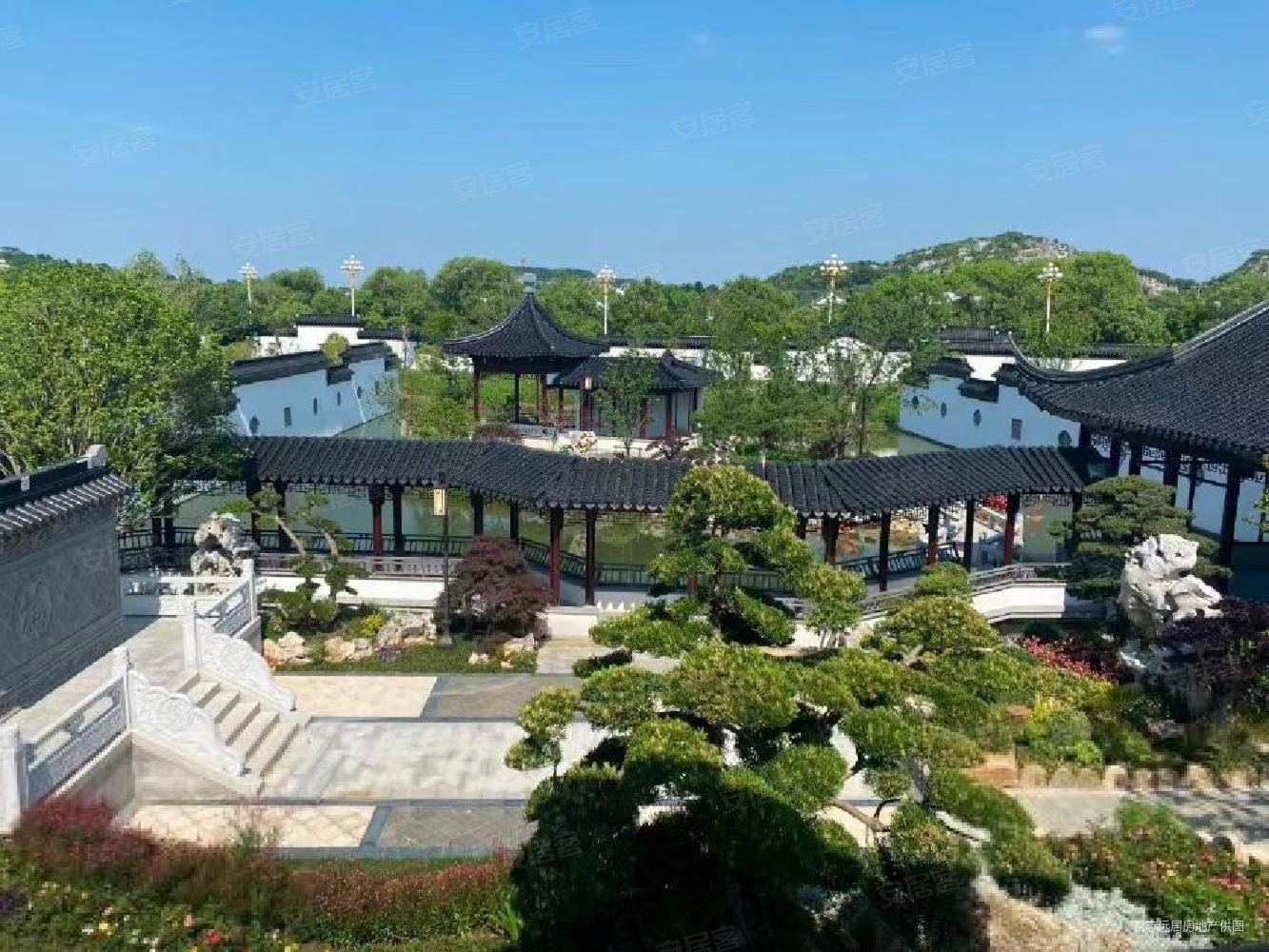 昌兴复园 西山太湖岛居 占地三亩中式园林大宅 独栋别墅,昌兴复园二手