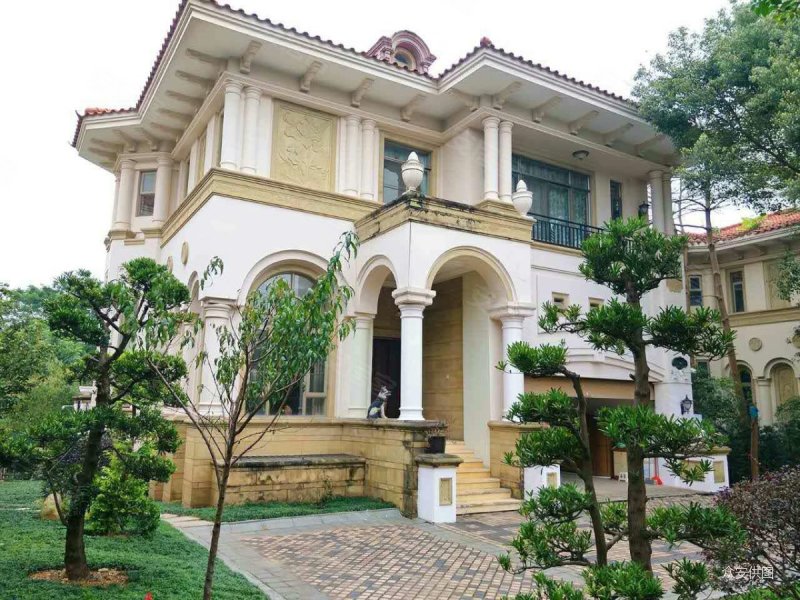 观澜湖独栋别墅,深圳产权1500平花园 朝南向带露台配套齐全
