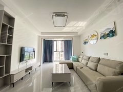 达州达川升华广场南外杨柳娅 逸夫小学旁 电梯精装套二 现代轻奢风格 干净温馨出租房源真实图片