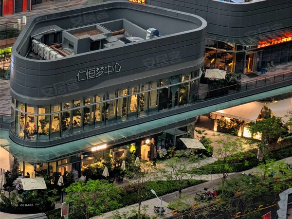 深圳龙岗大运仁恒梦公园仁恒梦中心 愉园地铁口复式4房拎包入住 高