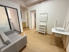 深圳宝安福永国企品牌公寓阳台一居室桥头11号线直达南山领包入住应届生优惠出租房源真实图片