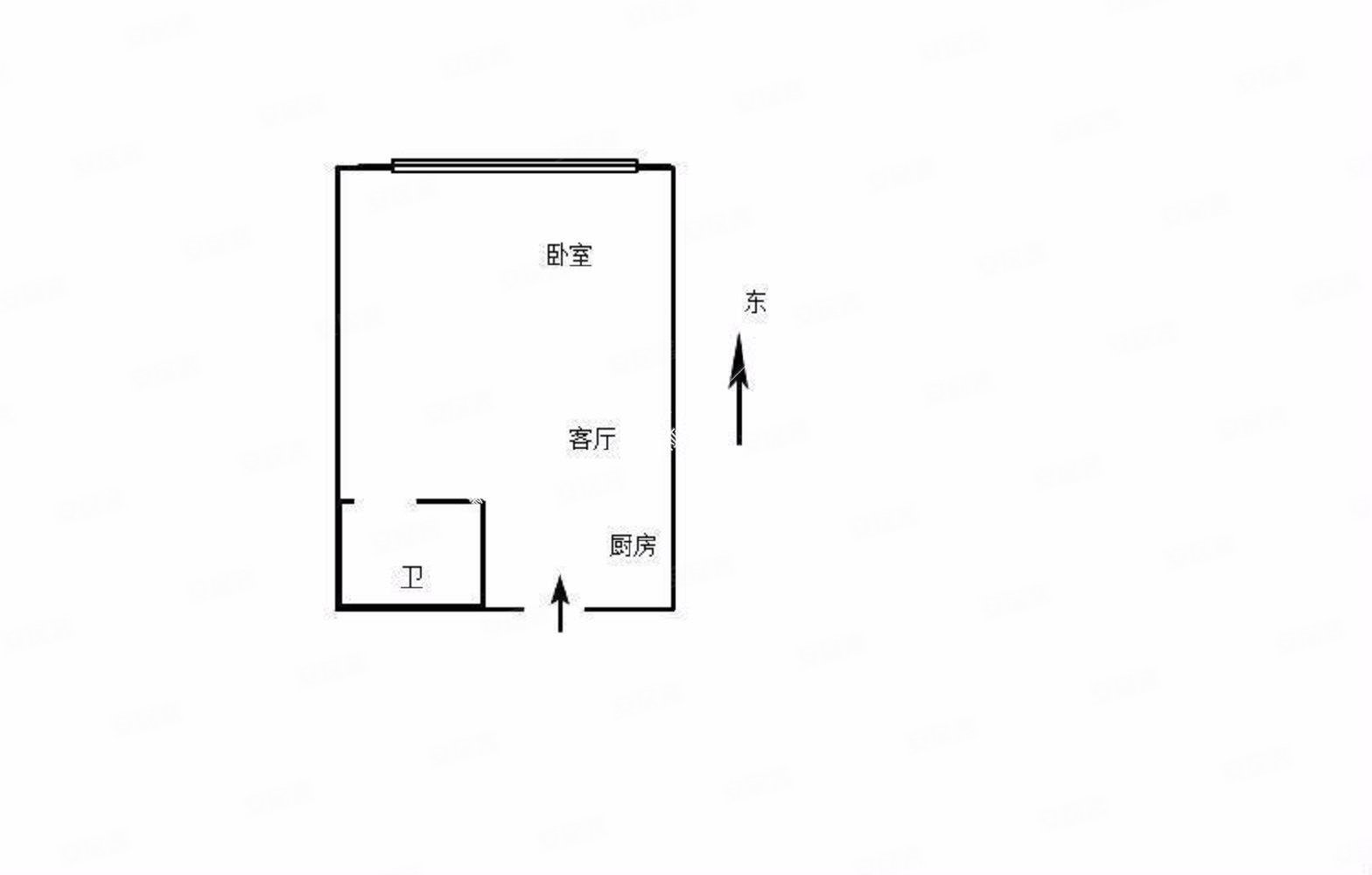 南湖荟1室1厅1卫40㎡东35.8万
