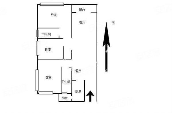 中交锦绣雅郡3室2厅2卫108.8㎡南北118万