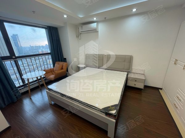 多图】华强商业金融中心,文艺路租房,可短租月付 楼下地铁口 精装公寓