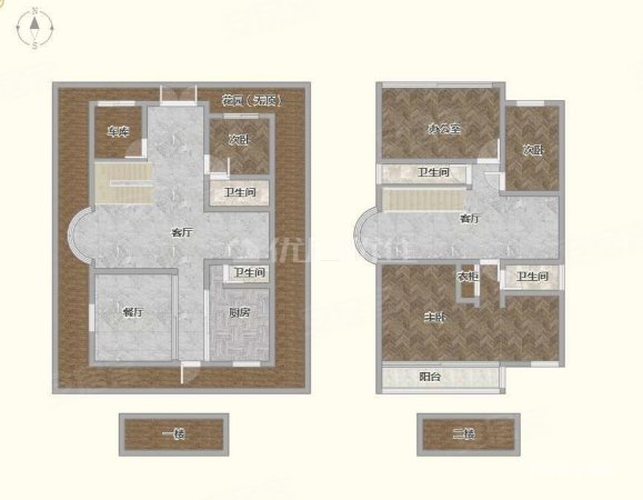 玫瑰园(别墅)5室3厅4卫203㎡东北280万