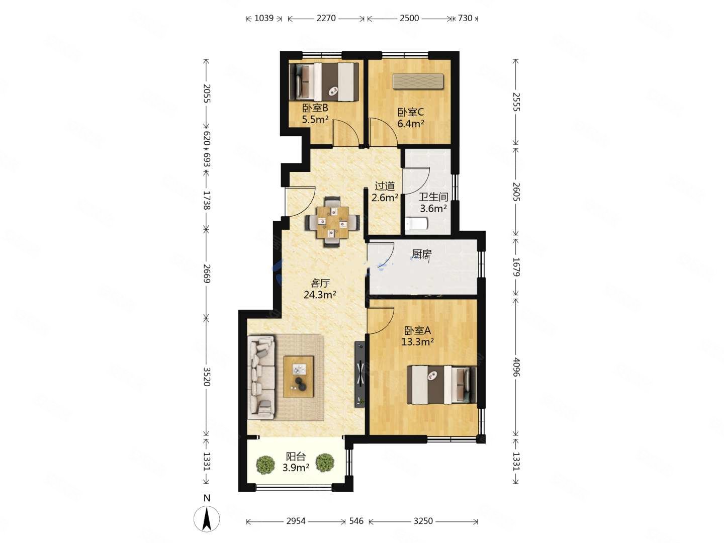 天泰城七期以琳美地