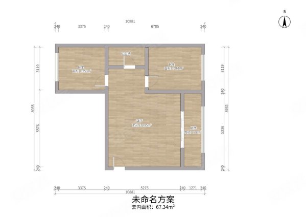 步步高东苑2室1厅1卫77㎡南北23万