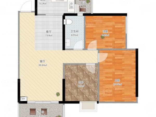 成都龙泉驿总站片区红咏花园个人!无中介!可月付!可短租!年底大处理!