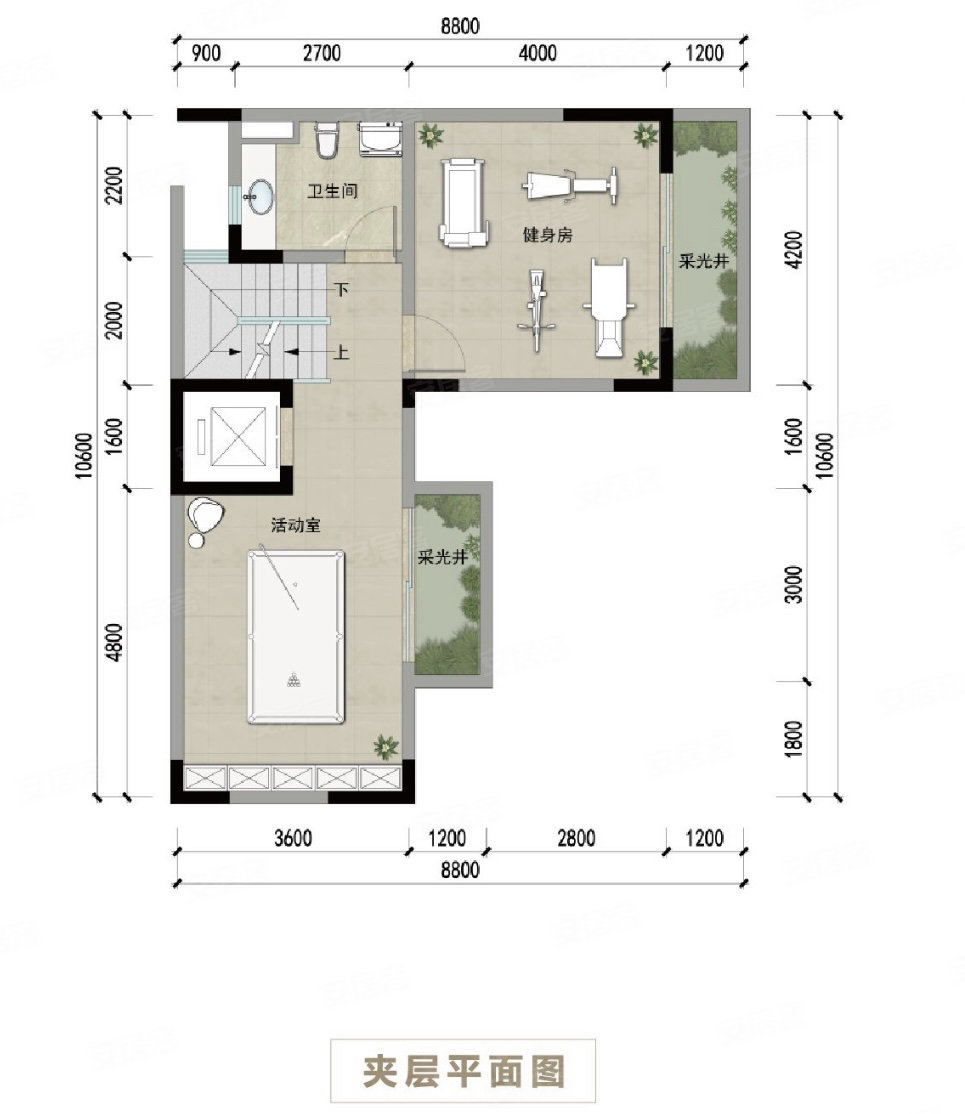 筑友玺珑湾5室3厅4卫280㎡西南519万