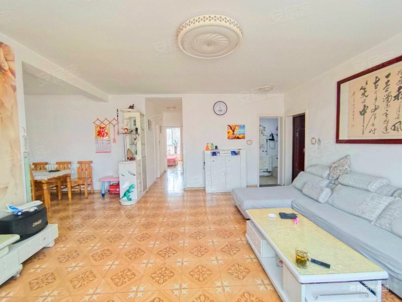 出售河畔景苑双气6楼三室两厅全明户型南北通透带家具家电