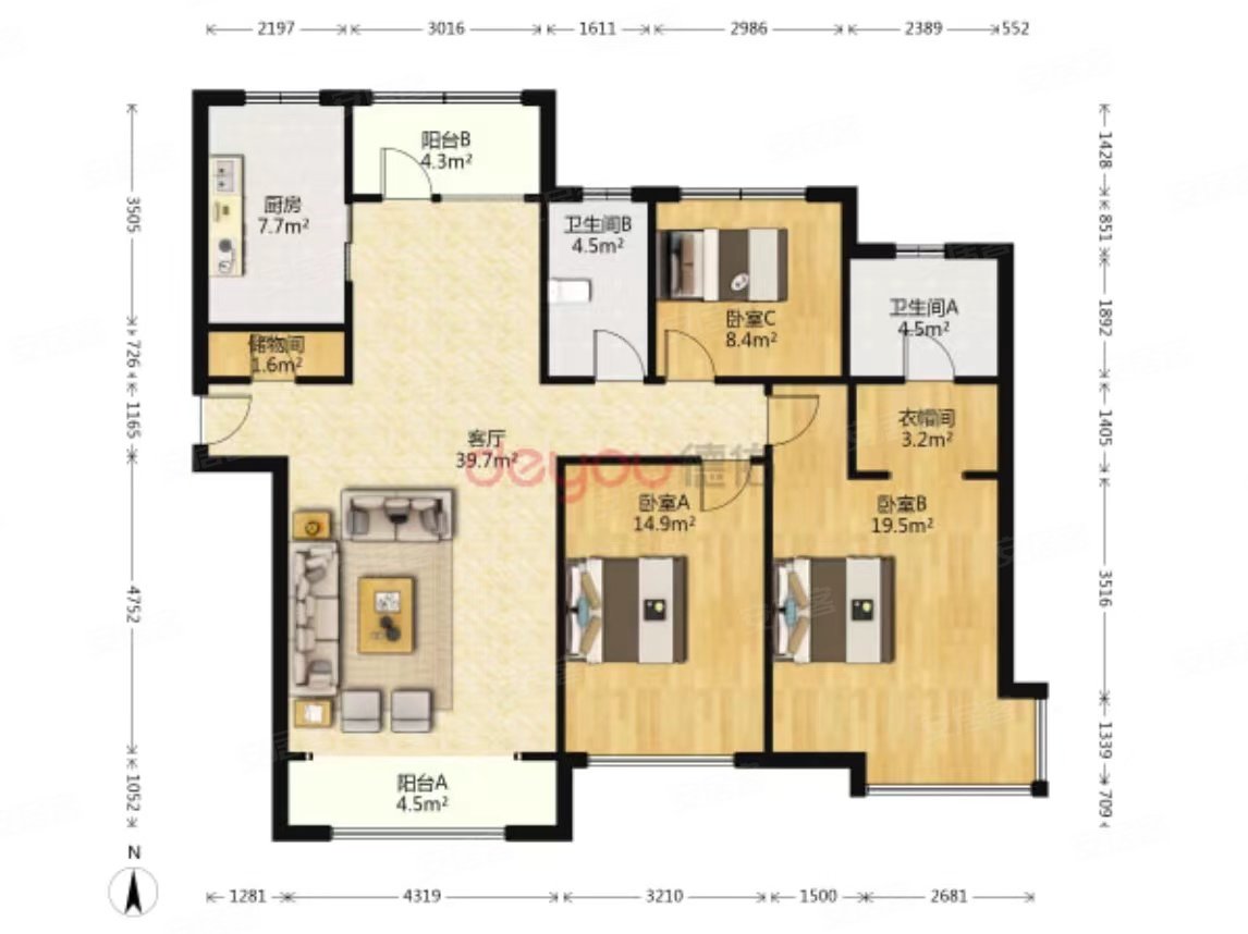 急售海教园仁恒滨河湾157大平层开发商精装价格可议
