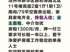 沧州新华十三化建颐和博园 2室2厅1卫出租房源真实图片
