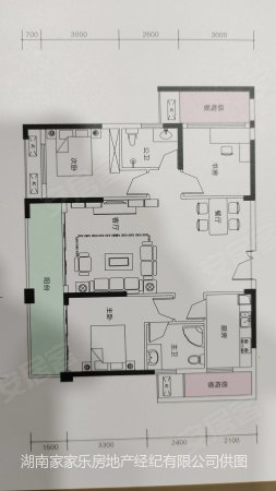 玉恒龙岸3室2厅2卫118㎡南北77.8万