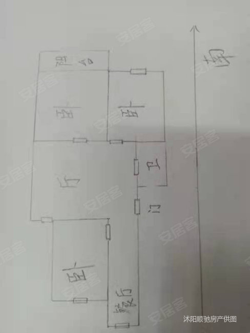 财政小区3室2厅1卫97㎡南北63.8万