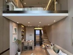 阳江江城新达城御景豪园,复式一房公寓,首租,家私家电齐全,拎包入住!出租房源真实图片