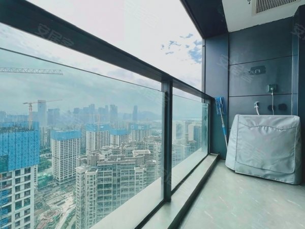 深圳宝安宝安中心区新锦安海纳公馆本人实拍 海纳公馆高层豪装三房 看