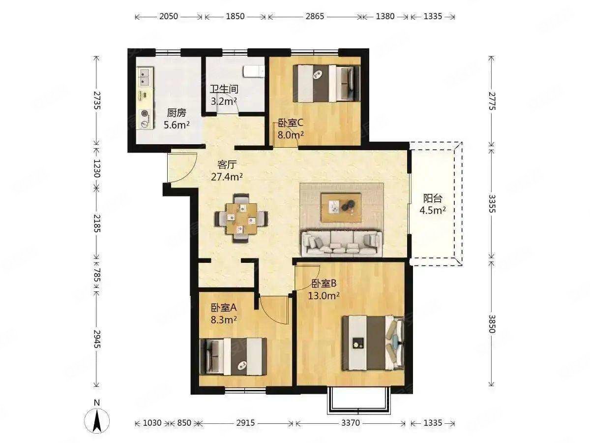 19平米-上海安居客
