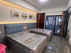 桐城开发区城区电梯房 一室一厨一卫师范八中 配有冰箱空调 洗衣机钥匙在手出租房源真实图片