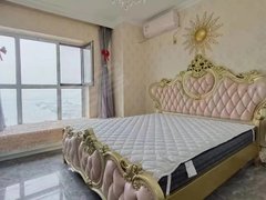港湾隽景  1室精装修欧式大床 公主房一线海景 心灵的享受