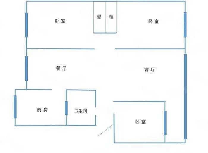 世邦城市广场小区4室2厅2卫134㎡南北82万