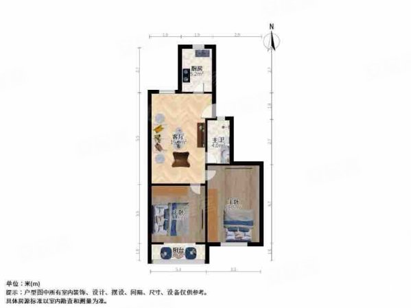 翠春小区2室1厅1卫72.03㎡南388万