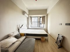 南京栖霞马群绿地云都会单身公寓，安静，舒适装修好，二号线四号线出租房源真实图片