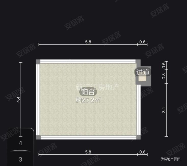 环城西路小区(番禺区)4室2厅3卫94.82㎡南北156万