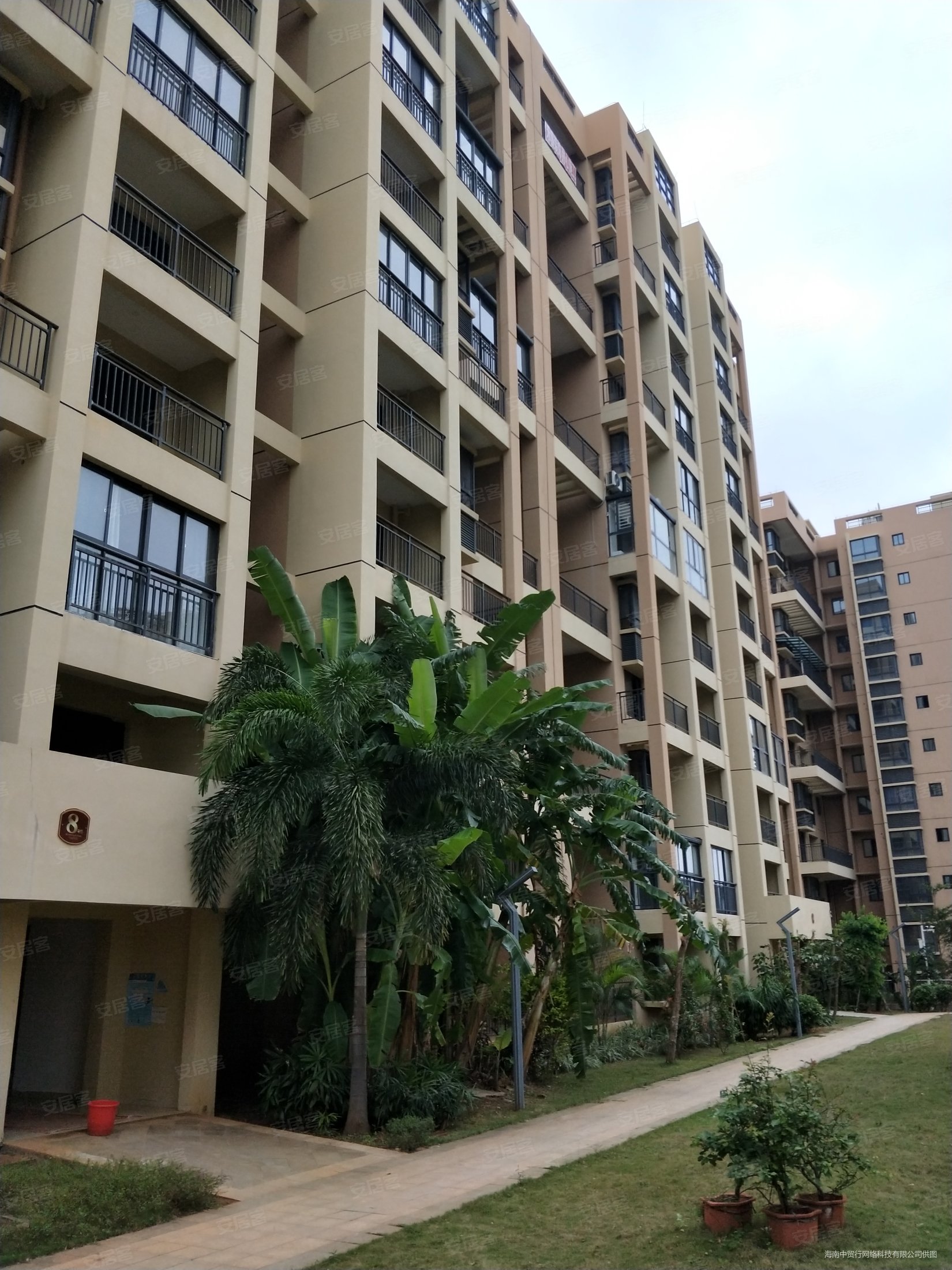 海口江东新区今典花园舒适2房带大阳台现房美兰机场