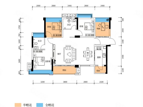 【多图】海伦堡海伦春天,大湖溪租房,海伦堡海伦春天 3室2厅2卫 精