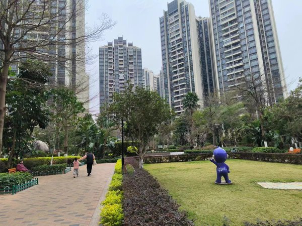 广州荔湾桥中花语水岸急租 花语水岸南向三房望江 坦尾地铁200米