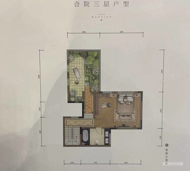 禹洲雍锦府(一期别墅)4室2厅3卫171㎡南北212万