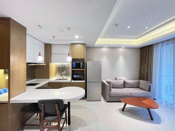 花样年禧悦ceo网红公寓 高层正朝南大边户 民用水电,高新区租房-苏州