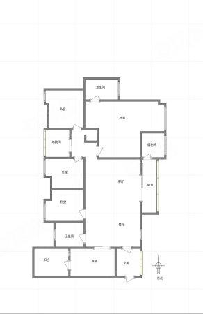 华润中央公园4室2厅2卫150㎡南188万