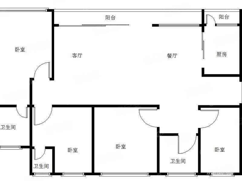 松岗满京华,新出大户型,151平方4房3卫,业主诚心出手,满京华云著(一期