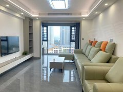 南充南部红岩子广场包地下停车 城北 曼岛酒店附近精装修电梯套二带中央空调。出租房源真实图片