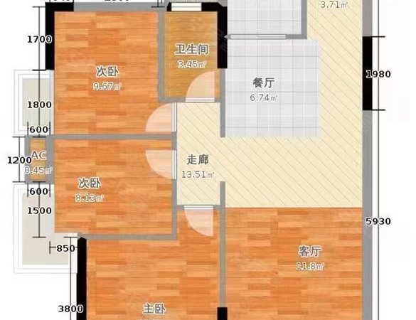 西安安居客>西安租房>莲湖租房>丰庆路租房>马军寨新苑>马军寨新苑