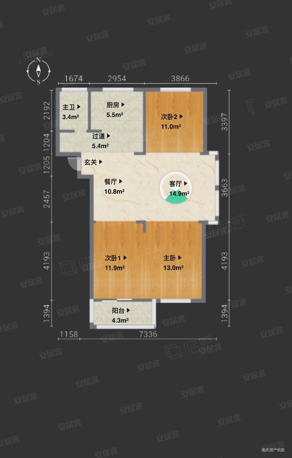 地鐵口江南水岸105平全新白柸三房好樓層東首三房有鑰匙