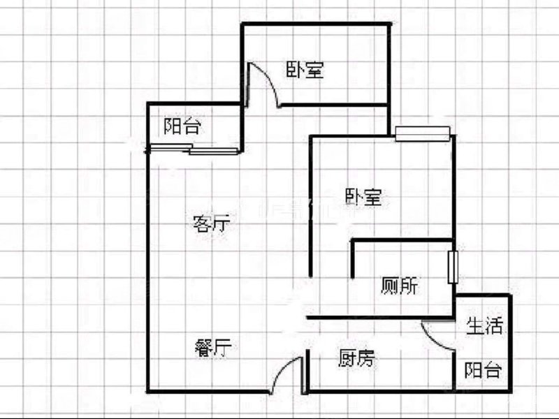 巴滨路珠江城清水二房