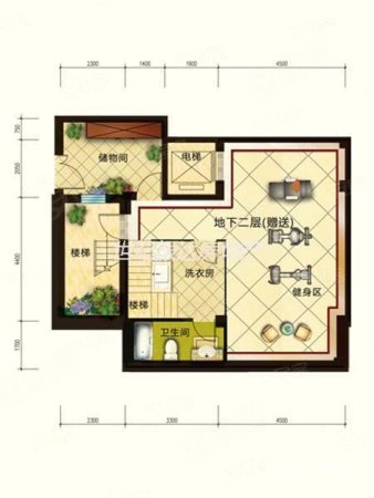 观复国际(别墅)4室3厅3卫322㎡南北917万