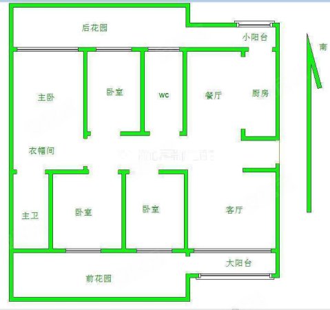 民发世界城悦华里3室2厅2卫143㎡南129万