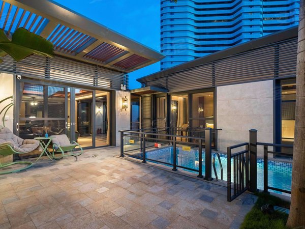 三亚海棠海棠湾镇亚特兰蒂斯棠岸(别墅)度假短租,海棠湾,近海5居别墅