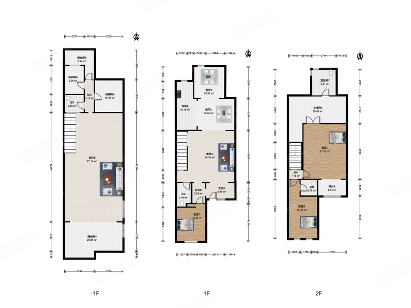 龙湖蔚澜香醍 ,精装修下跃户型,冬暖夏凉
