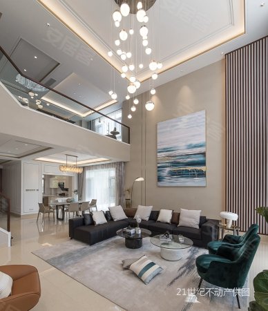 急售全新装修挑空别墅带露台带产权车位价格好谈