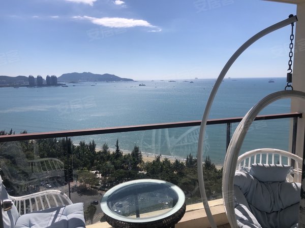 三亚天涯三亚湾兰海花园(二期)兰海花园二期一线海景房 长短租均可
